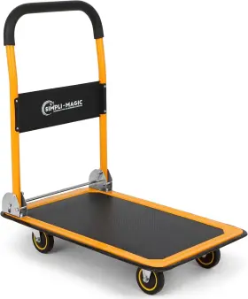 79560 Simpli-magic Push Cart Dolly Moving Platform Hand Truck Foldable Standard