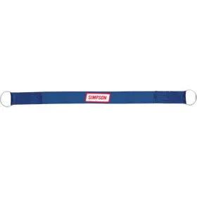 35010r Simpson Racing Axle Strap 2in W 24in L 4 000lb Capacity Red Each