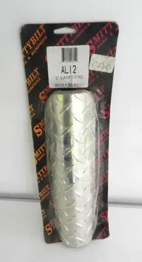 Al-12 Smitybilt 12 Inch Aluminum Rounded Step Pads - New