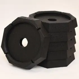 Xtrsp6 Snappad Rv Jack Stand Leveling Foot Pad Round 9 Inch - Set Of 6