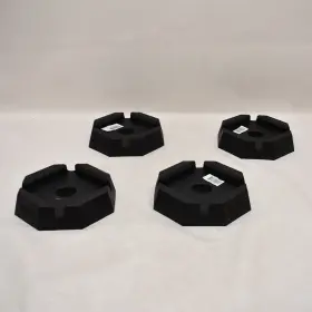 Xtrsqsp4 Snappad Rv Jack Stand Foot Pad Xtra Square 6 Inch - 4 Pc
