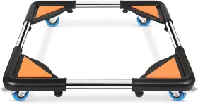 Tro02 Spacecare Mini Fridge Stand Furniture Dolly Mobile Roller With 4 Black