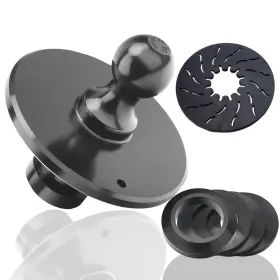 Sc336-101 Springcraze Kingpin To Gooseneck Ball Adapter - 2-5/16ftft Fifth Wheel Inch Lift