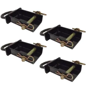 Sptd-5 Stevens Lake Parts 4 1/2 Inch Thick D-ring Pocket Tie Downs Removable 12 000 Mbs For Stake Pockets