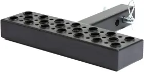 Sa-hs01 Sunshine Artisan Hitch Step For 2ftft Receivers And Rust Towing Bumper Max