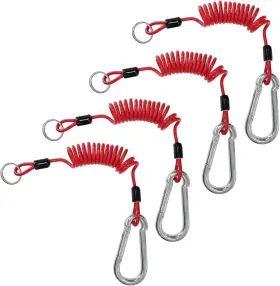 4ftx4pc Sutekus Zy2016 Breakaway Trailer Cable Spring Towing Coiled Wire With