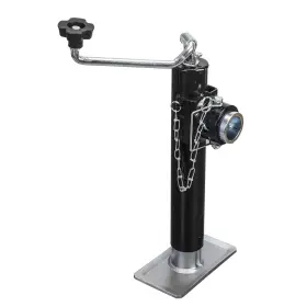 Atr39003u-1 Tce 2000 Lbs Capacity Weld On Pipe Mount Swivel Trailer Jack Black
