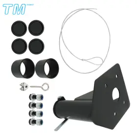 413280 Techme17 12-15-17 Inch Adjustable Forward Offset Fifth 5th Wheel Adapter Hitch To Gooseneck