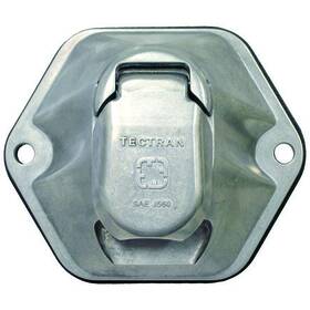 670-7220a Tectran Trailer Receptacle Socket 7 Way Die Cast With 20 Amp