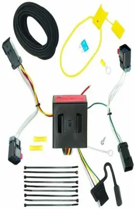 118539 Tekonsha T-one Connector Assembly For Jeep Compass Black