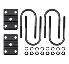 5207ubkt9 The Trailer Parts Outlet 5207ubkt9/16 9/16 Inch Axle U-bolt Kit For 3 Round Tube 5200 6000 7000 Lb 7-1/4