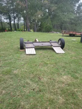 558155 The Usa Trailer Store Tow Max Car Dolly 4 900 Lb. Used With Rv