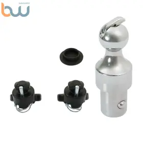 Bw769552th Tinvhy For Ram Truck 60638 Puck System 2-5/16 Inch Gooseneck Ball And Safety Chain Anchor Kit