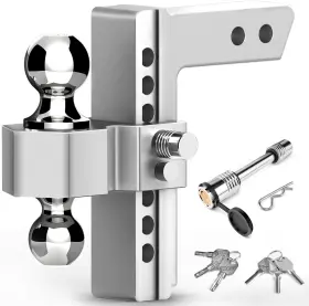20220718-fs Tlvuvmo Adjustable Trailer Hitch - 8 Inch Drop Fits