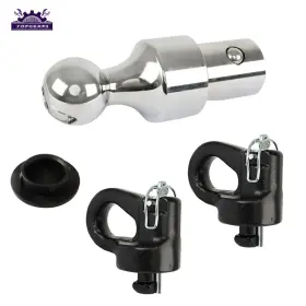 Tpg336735 Topgears56 Puck System 2-5/16 Inch Gooseneck Ball And Safety 38000 Lbs Chain Anchor Kit 60639