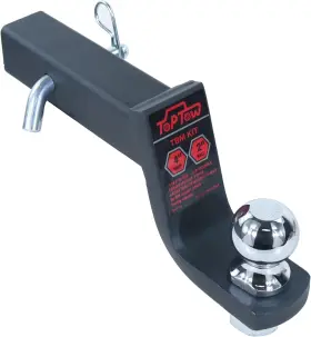 64170 Toptow Trailer Hitch Ball Mount Kit With 2 Inch And 5/8