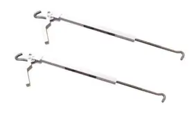S9530 Torklift Set Of 2 White Fastgun Long Range Trailer Truck Camper Turnbuckle
