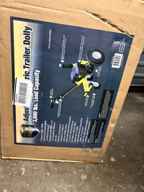 Tmd-3500etd Tow Tuff Adjustable Electric Trailer Dolly 3500 Lbs