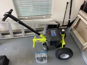 Tmd-35etd8 Tow Tuff - 3500 Pound Capacity Adjustable Ball Height Electric Trailer Dolly