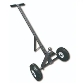 Tmd-600p Tow Tuff Dual-pull Trailer Dolly Cart With 12 Inch Flat-free Tires Steel Frame