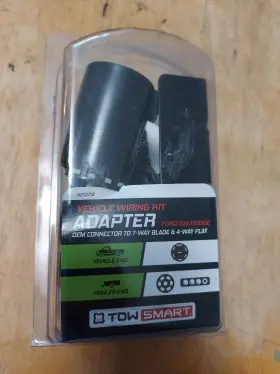 2379 Towsmart Vehicle Wiring Kit Adapter Oem Connector - 7 Way Blade And 4 Flat New