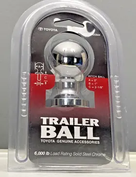 Pt791-00844 Toyota Trailer Ball Tow Hitch 2 Inch