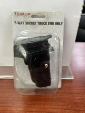 29054 Trailer Life 7 Way Socket Truck Side -for Use On Rvs Trucks And Industrail Trailers