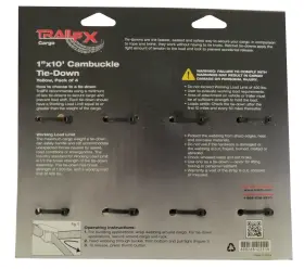 A21023y Trailfx Tie Down Strap