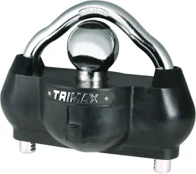 Umax100 Trimax Premium Universal Dual Purpose Coupler Lock Black