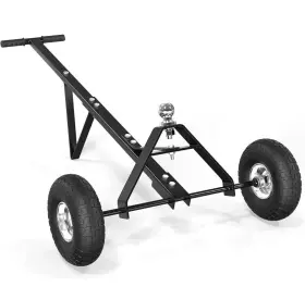 G33006428 Tuffiom 600lbs Loading Capacity Trailer Dolly 1 7/8 Ball Hitch Mover 10 Inch Solid Tire
