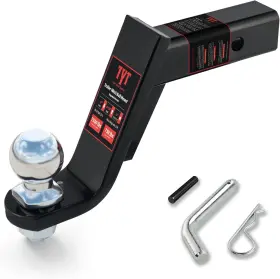 T-thm06-us Tyt Trailer Hitch Ball Mount With 2 Inch And Pin Fits 6