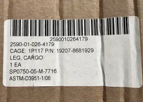 2590-01-026-4179 United Tool And Machine Inc. Trailer Leveling Support Leg Nsn