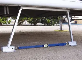 020106 Valterra 20106 Manual Cross Frame Stabilizer Trailer Jack Stand