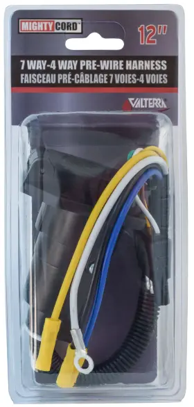A10-7084vp Valterra A10 7084vp 12 7 Way To 4 Pre Wire Harness