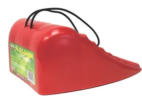 A10-0914 Valterra Products Llc Big Heavy-duty Rv Wheel Chock Red 9.5 Inch X 8.5 4.5