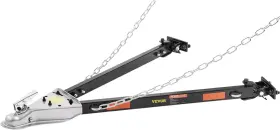 1010488608 Vevor Tow Bar 5 500 Lbs. Towing Capacity With Chains Alloy Steel Bumper-mounted