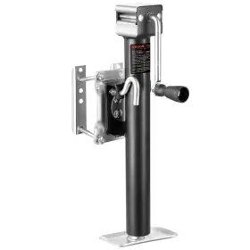Vevor 840349912578 Trailer Jack 2500 Lbs Dynamic Load Capacity Heavy Duty 2500lbs Black