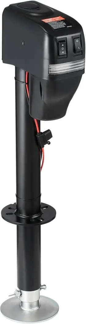 Ej3550b Vevor Electric Trailer Jack Power Tongue Weight Capacity 400 Black