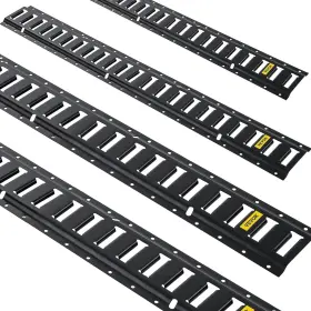 Hspsxe4ft4pcsw79g Vevor 4ft E Track Tie Down Rail System Powder Coated Truck Trailer 4 Pack Read
