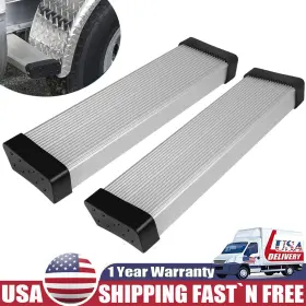 Vimspu01259 Vimin Store Aluminum Boat Trailer Round Fender Mount And Step Pad Pair Bolt On Brackets