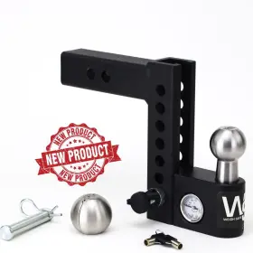 Aws6-2 Weigh Safe Aero Hitch - Adjustable Trailer Ball Mount Drop