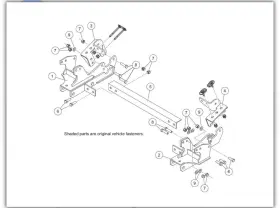 31271-1 Western 31271 Ultramount Kit 2017-2026 Ford Super Duty