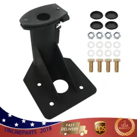 On780538l Wflnhb 12 Inch Fifth Wheel To Goose Neck Ball Adapter With 7 3/4 Forward Offset Rv