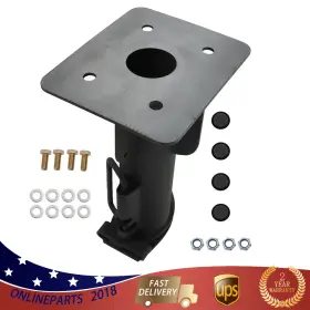 On780606l Wflnhb For Truck Trailer 17 Inch Fifth 5th Wheel Rv To Goose Neck Adapter Hitch