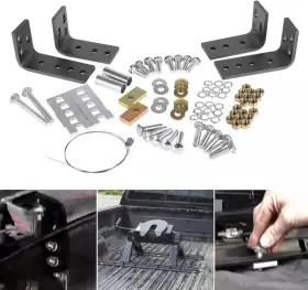 Wiqp1535 Wi-auto 30035 Fifth Wheel Hitch With Brackets For Reinstallation Of Full-size Trucks