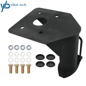 Yi160699t Yibei-tech 12 Inch Fifth 5th Wheel Rv To Goose Neck Ball Adapter With 7 3/4 Forward Offset