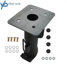 Yi160713t Yibei-tech 17 Inch Fifth 5th Wheel Rv To Goose Neck Adapter Hitch With 7 3/4 Forward Offset