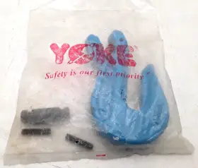 X-0421-13 Yoke 1/2ft Cradle Clevis Grab Hook-blue G-100 / 13-10 Tcn