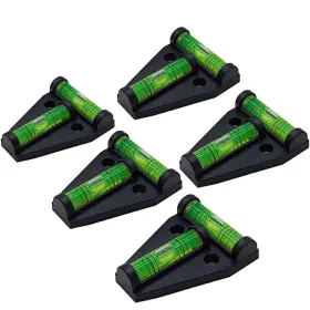 A0000133 Yotom 5 Pack Rv Levelers Magnetic T Type Precision Leveling Bubble Leveler Green