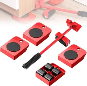 Ys-93284934 Ysfiuyo Furniture Lift Mover Tool Set-furniture Movers With Red Black